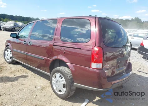 2008 Chevrolet Uplander Ls из США, поврежденный, VIN 1GNDV23WX8D200197